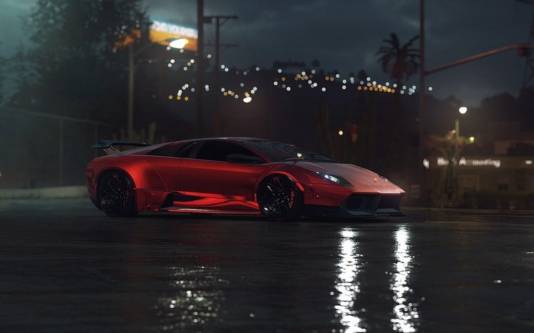 Lamborghini Red Theme screenshot #9