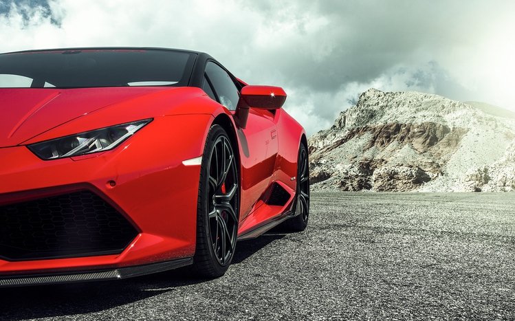 Lamborghini Red Theme screenshot #2