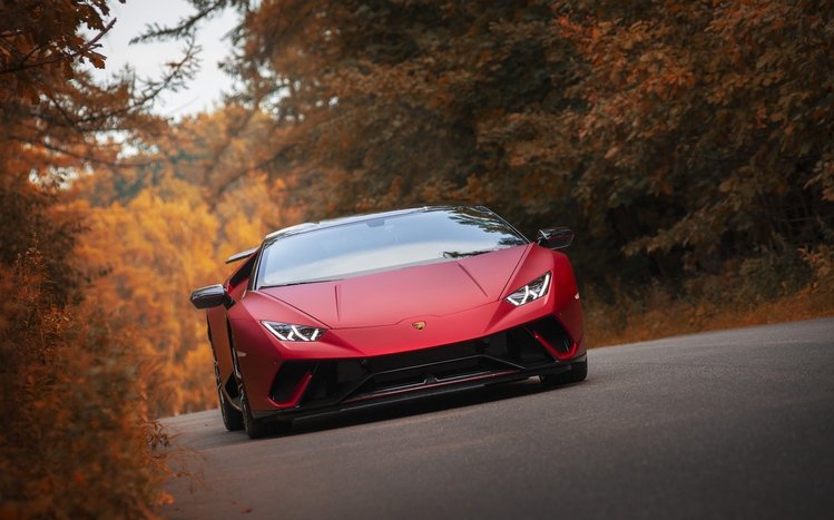 Lamborghini Red Theme screenshot #10