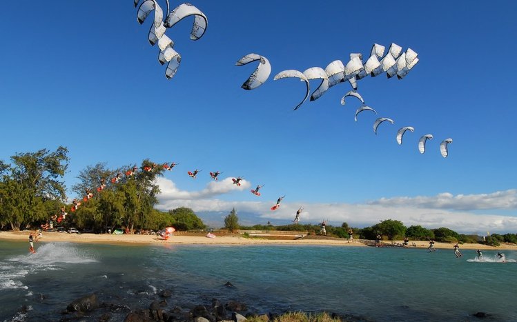 Windsurfing Theme screenshot #6