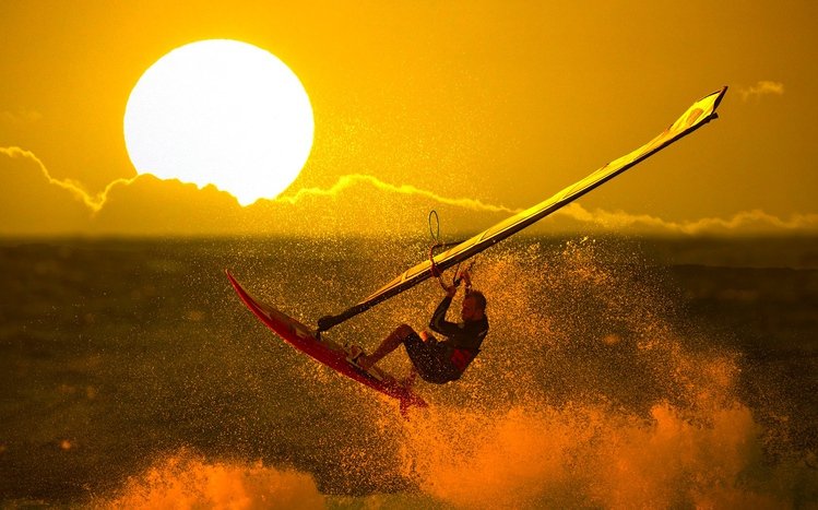 Windsurfing Theme screenshot #9