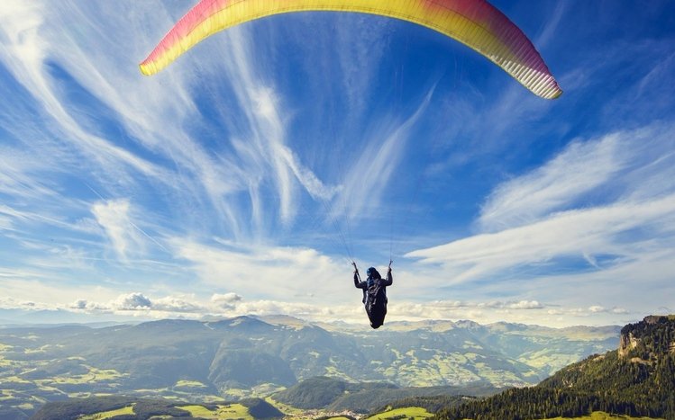 Paragliding Theme screenshot #11