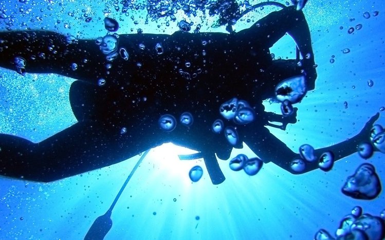 Scuba Diving Theme screenshot #1