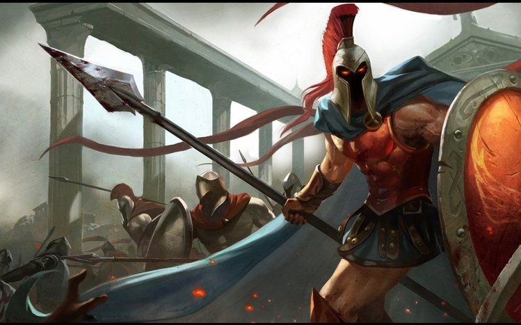 Pantheon (LOL) Theme screenshot #7