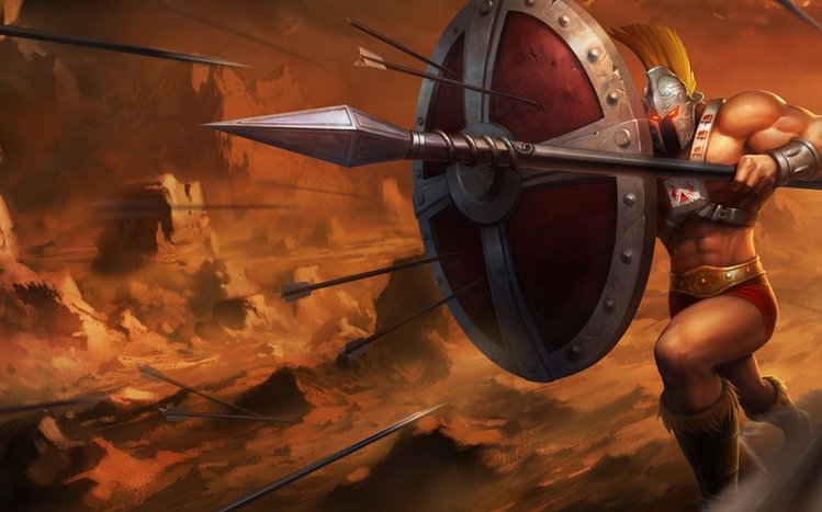 Pantheon (LOL) Theme screenshot #6