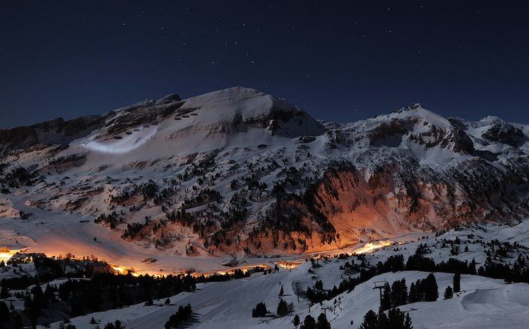 Snow Mountain Theme screenshot #7