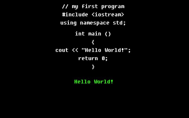 Download 4k Programming Hello World Text Wallpaper