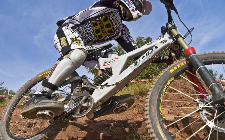 Downhill Biking Theme screenshot #1