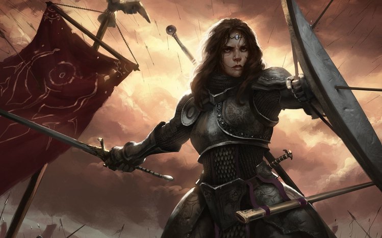 Female Knight Theme screenshot #10