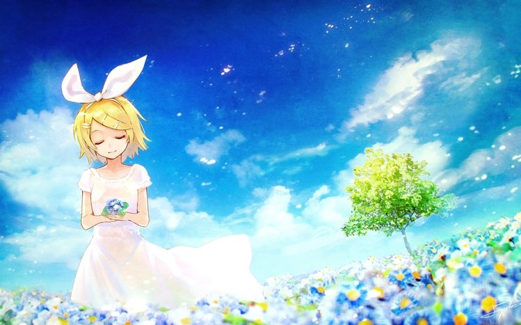 Rin Kagamine (Vocaloid) Theme screenshot #10