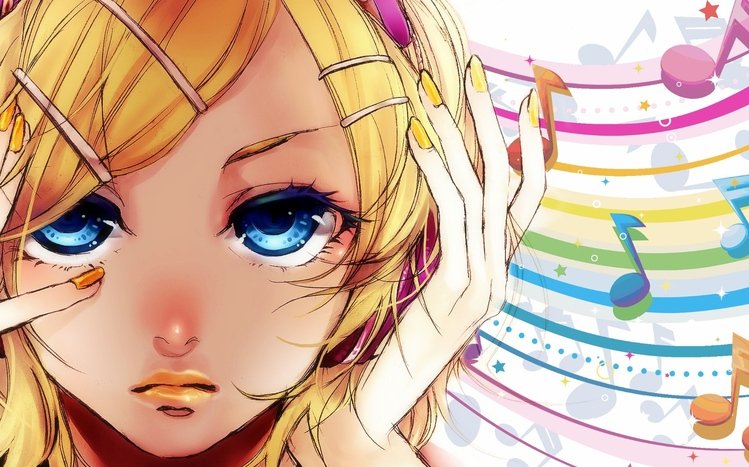 Rin Kagamine (Vocaloid) Theme screenshot #6