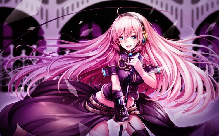 Luka Megurine (Vocaloid) Theme screenshot #13