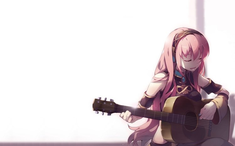 Luka Megurine (Vocaloid) Theme screenshot #4