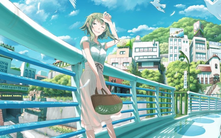 GUMI (Vocaloid) Theme screenshot #5