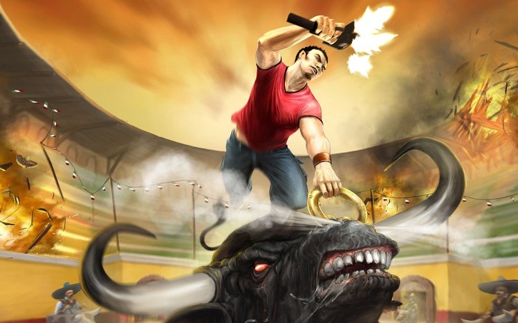 Serious Sam Theme screenshot #3
