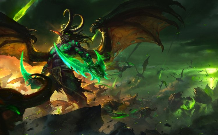 Illidan Stormrage Theme screenshot #8