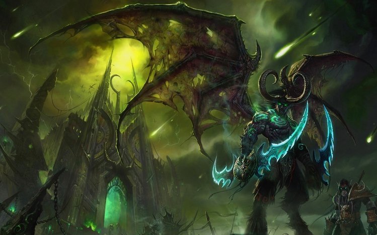 Illidan Stormrage Theme screenshot #6