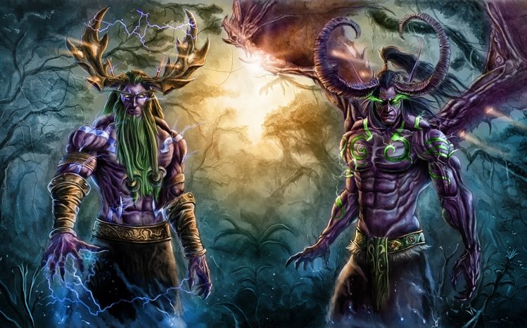 Illidan Stormrage Theme screenshot #7