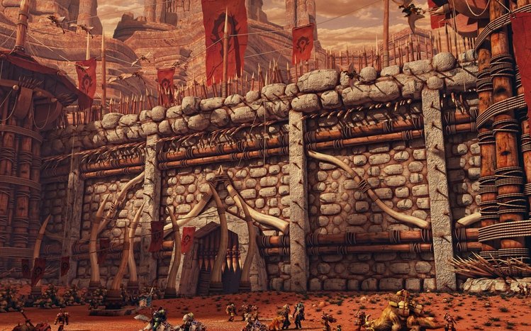 World Of Warcraft Landscapes Theme screenshot #5