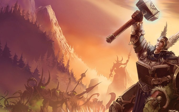 World Of Warcraft Landscapes Theme screenshot #3