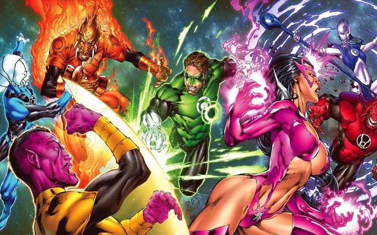 Green Lantern Theme screenshot #14