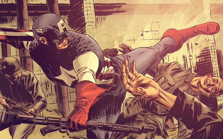 Captain America (Comics) Theme screenshot #3