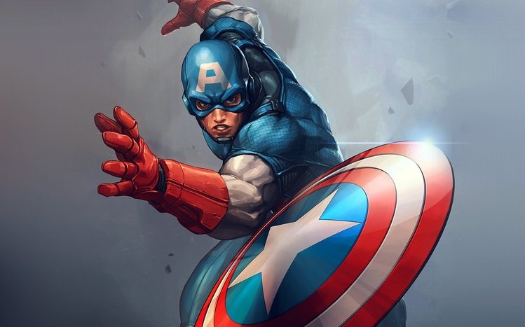 Captain America (Comics) Theme screenshot #11