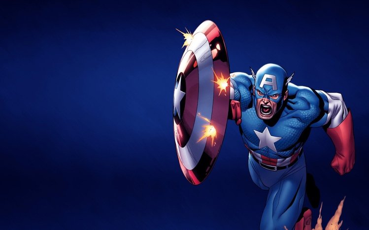 Captain America (Comics) Theme screenshot #6