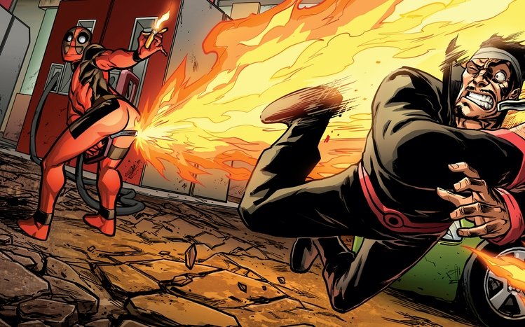 Deadpool Comics Theme screenshot #15