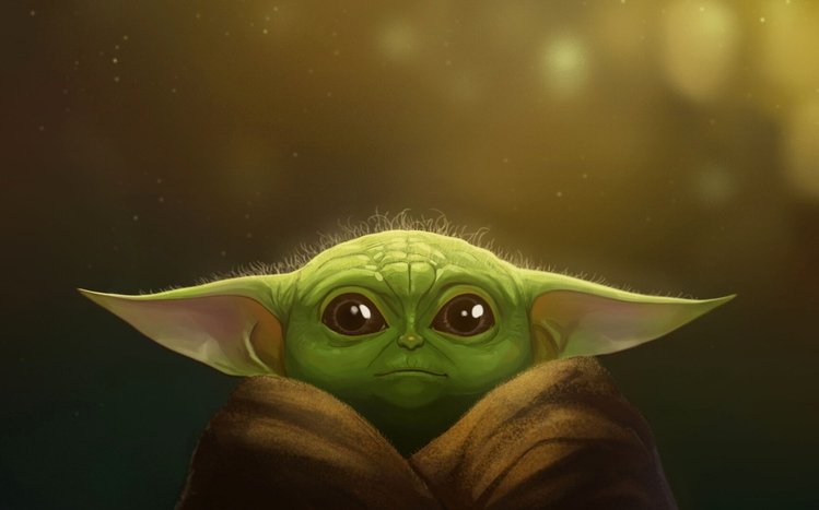 Baby Yoda Windows 11/10 Theme 