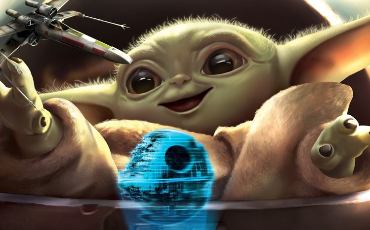 Baby Yoda Windows 10 Theme Themepack Me