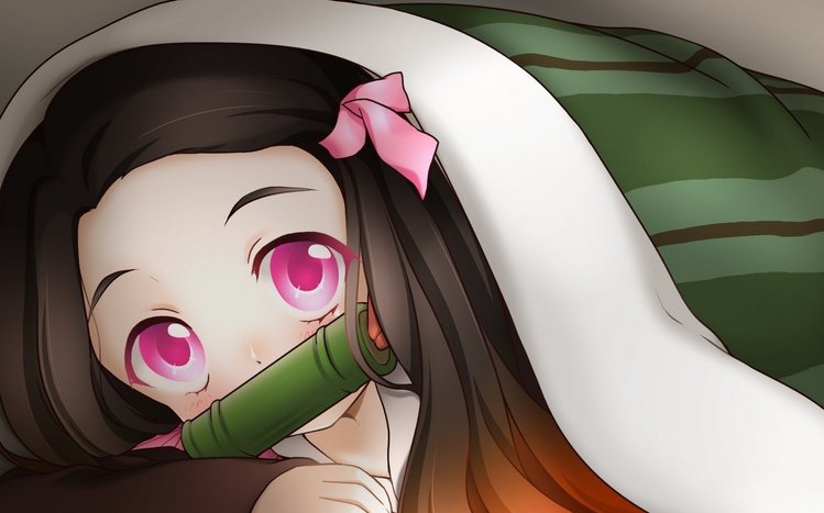 Demon Slayer Nezuko Kamado Zenitsu Agatsuma With Background Of Window HD  Anime Wallpapers  HD Wallpapers  ID 40084