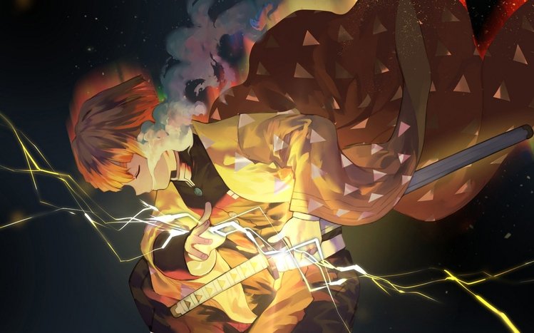 Zenitsu Agatsuma Theme screenshot #13