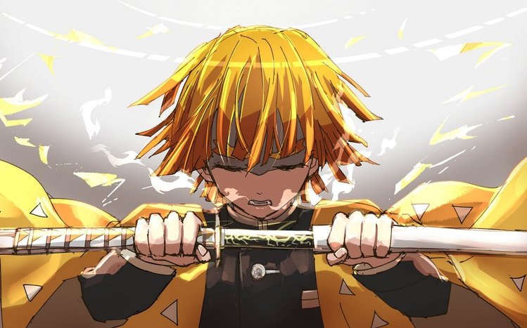 Zenitsu Agatsuma Theme screenshot #10