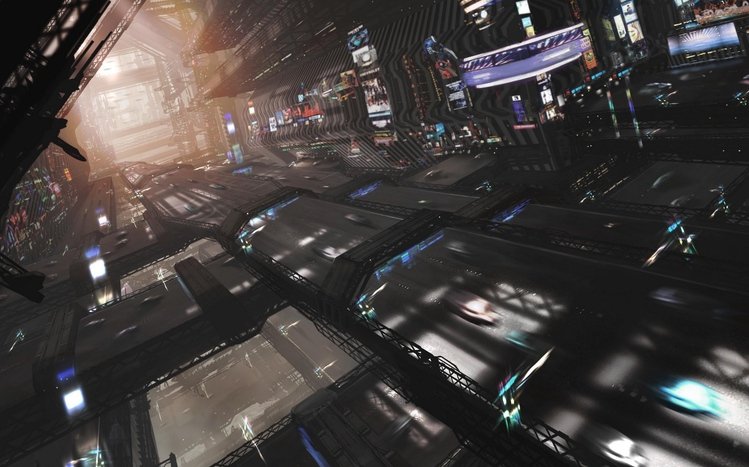 Cyberpunk City Theme screenshot #1