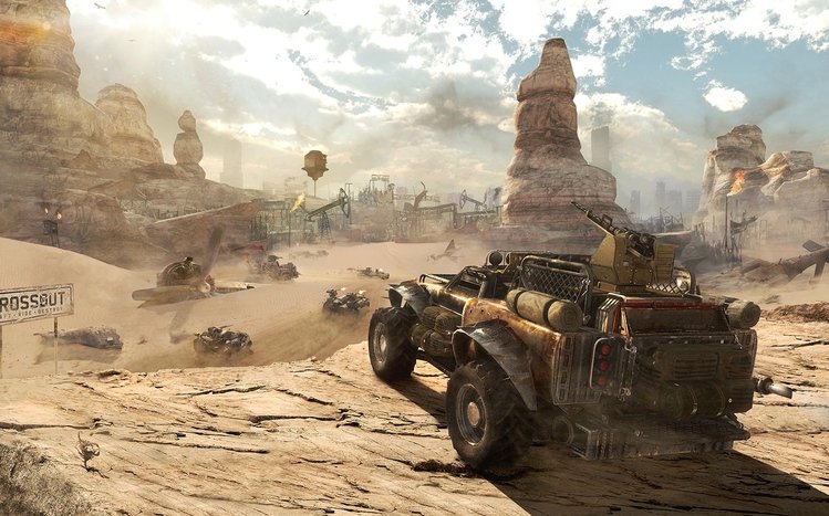 Crossout Theme screenshot #2