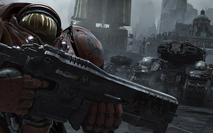 Space Marine Theme screenshot #15