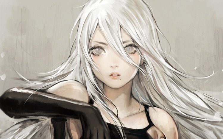 YoRHa 2A  Theme screenshot #8