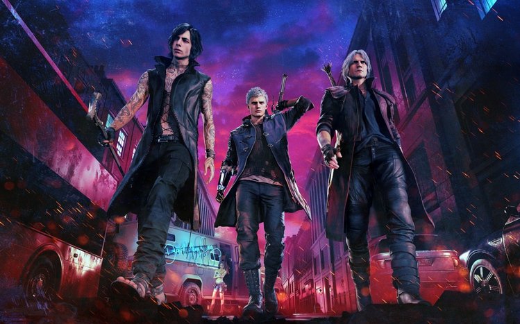 Devil May Cry 5 Windows 11 10 Theme Themepack Me