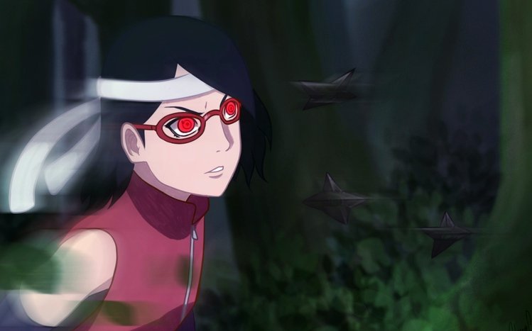 Sarada Uchiha Windows 11/10 Theme 