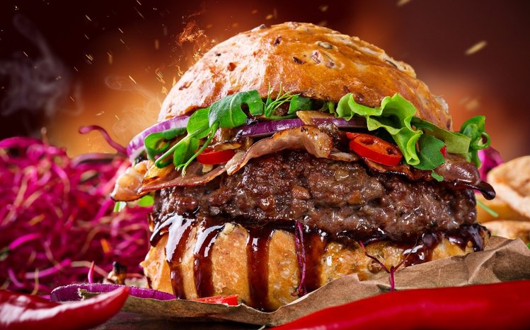 Burger Theme screenshot #15