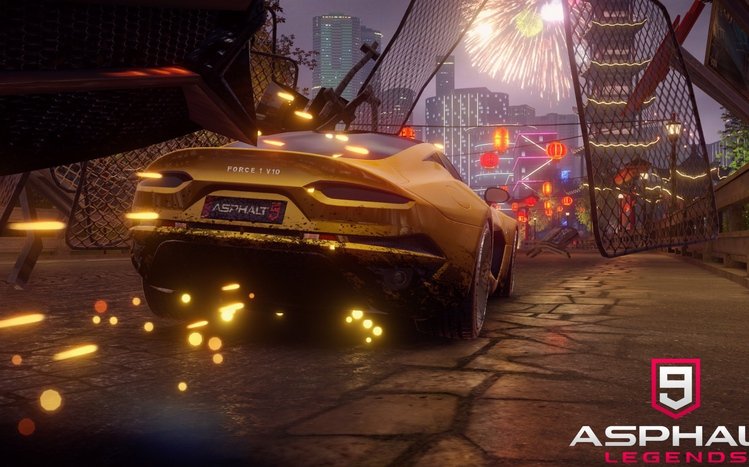 Asphalt 9 Windows 11/10 Theme 