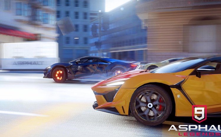 Asphalt 9 Windows 11/10 Theme 