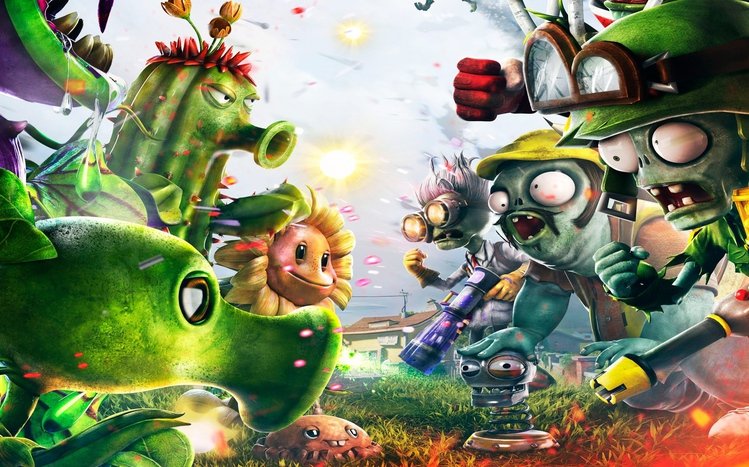 Plants Vs Zombies Garden Warfare 2 Theme for Windows 10 & 11