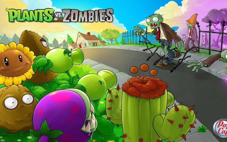 Plants vs Zombies Windows 11/10 Theme 