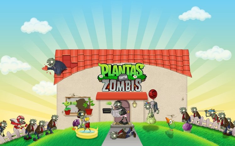 Plants vs Zombies Windows 11/10 Theme 