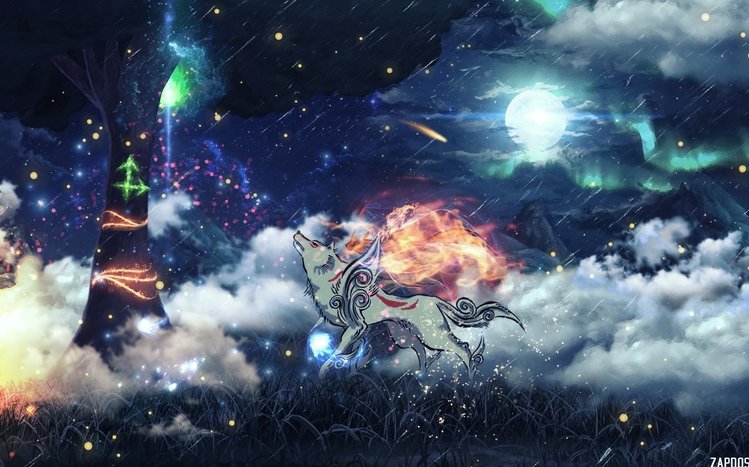 Okami Theme screenshot #8