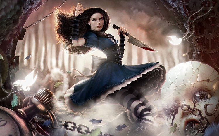 Alice: Madness Returns Windows 11/10 Theme 