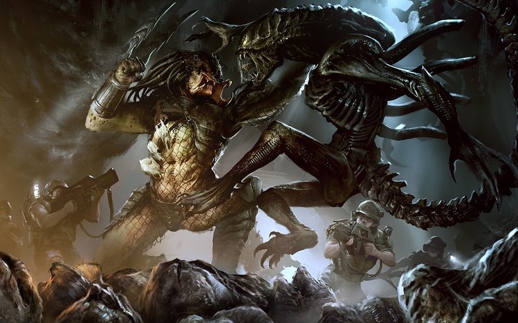 Aliens Vs. Predator Windows 11/10 Theme 