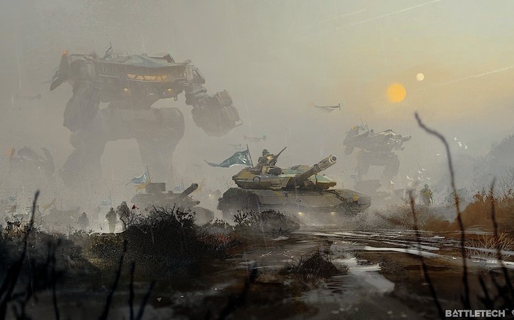 MechWarrior 4: Mercenaries. Desktop wallpaper. 1024x768